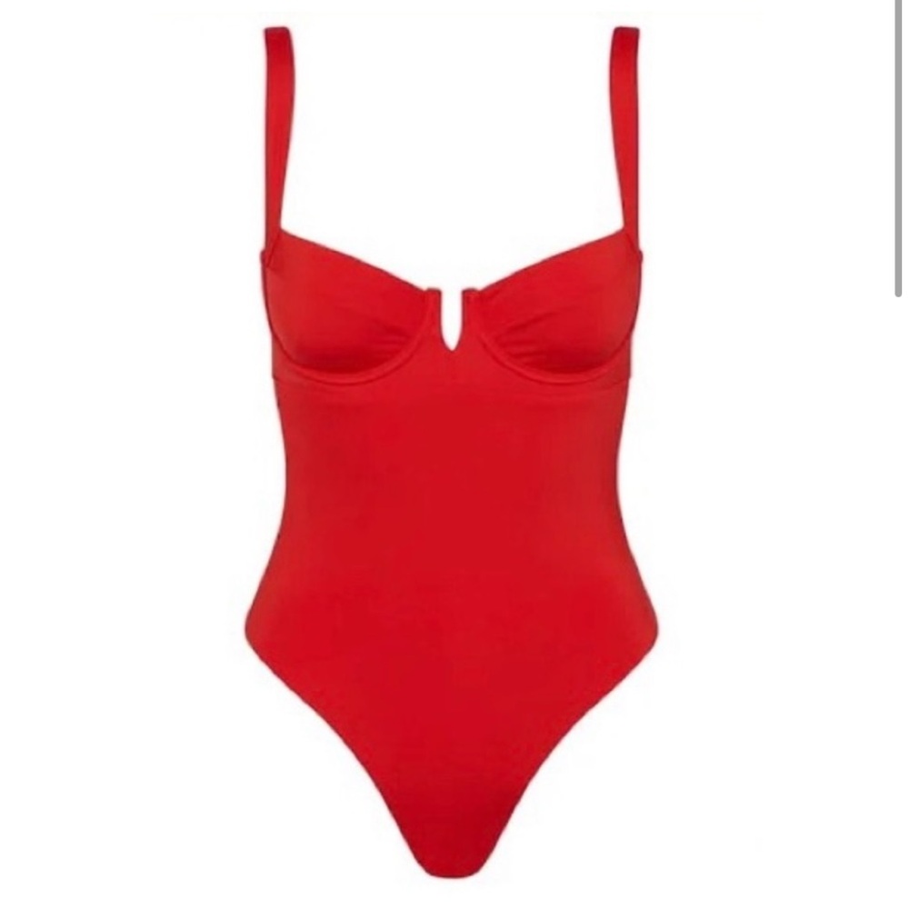 Monday Swimwear Clovelly One Piece in Chili Pepper, size V (XL)